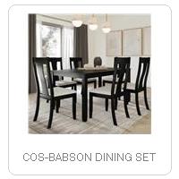 COS-BABSON DINING SET